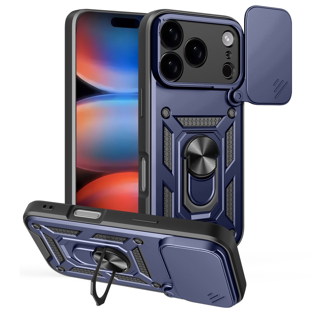 Ring odolný kryt na iPhone 17 Pro - modrý