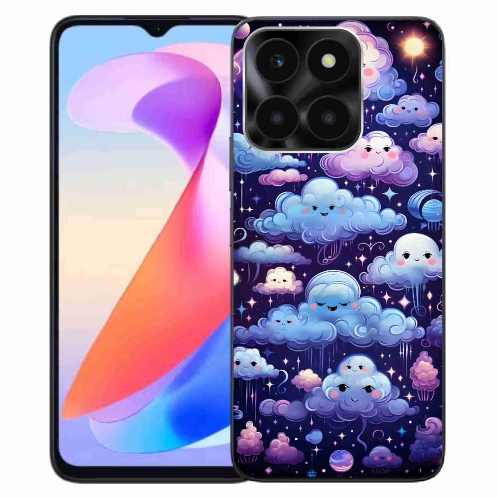 Gélový kryt mmCase na Honor X6a - mráčiky