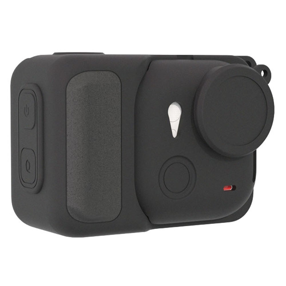 Silikónový ochranný obal s krytkou objektívu pre Insta360 GO Ultra – čierny
