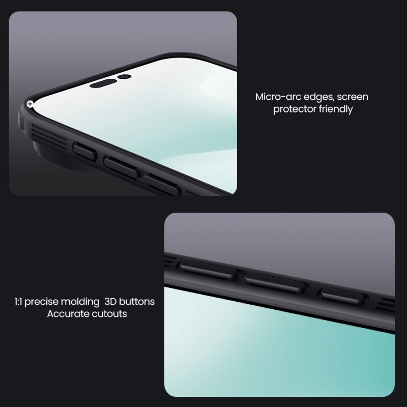 Nillkin CamShield PRO Zadný kryt pre Apple iPhone 17 Air Black