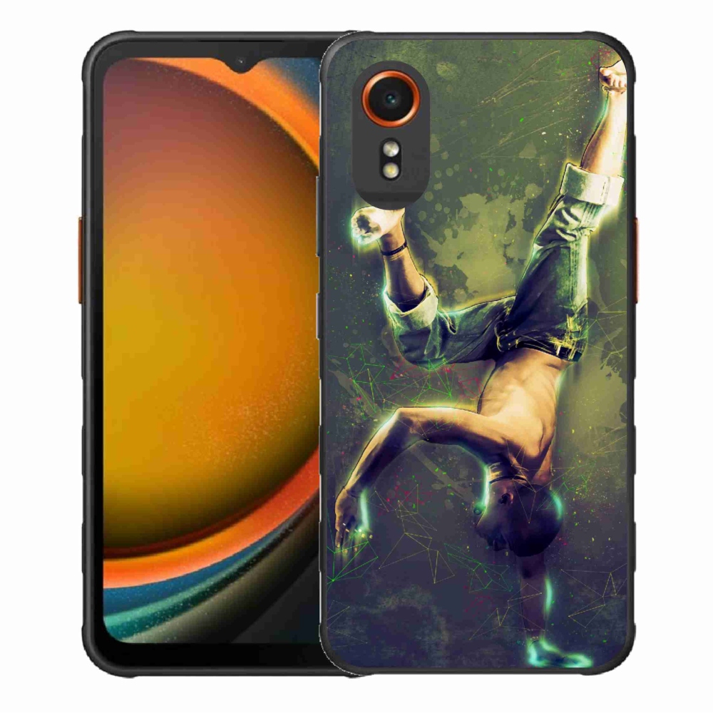 Gélový kryt mmCase na Samsung Galaxy Xcover 7 - breakdance