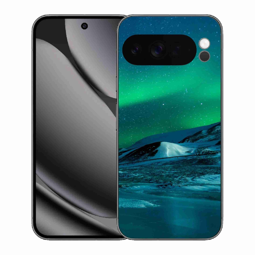 Gélový kryt mmCase na Google Pixel 10 Pro XL - polárna žiara