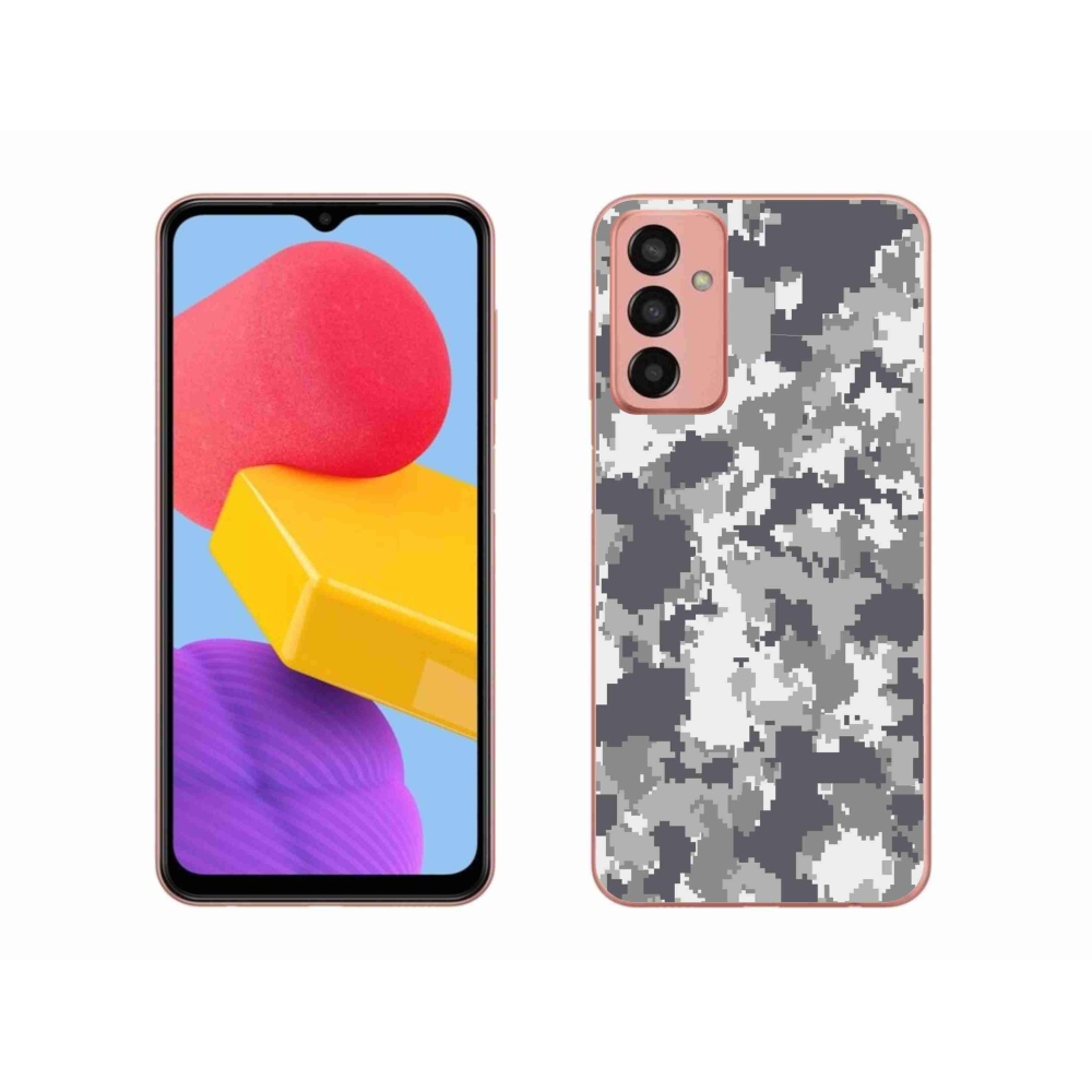 Gélový kryt mmCase na Samsung Galaxy M13 - maskáčový vzor 2