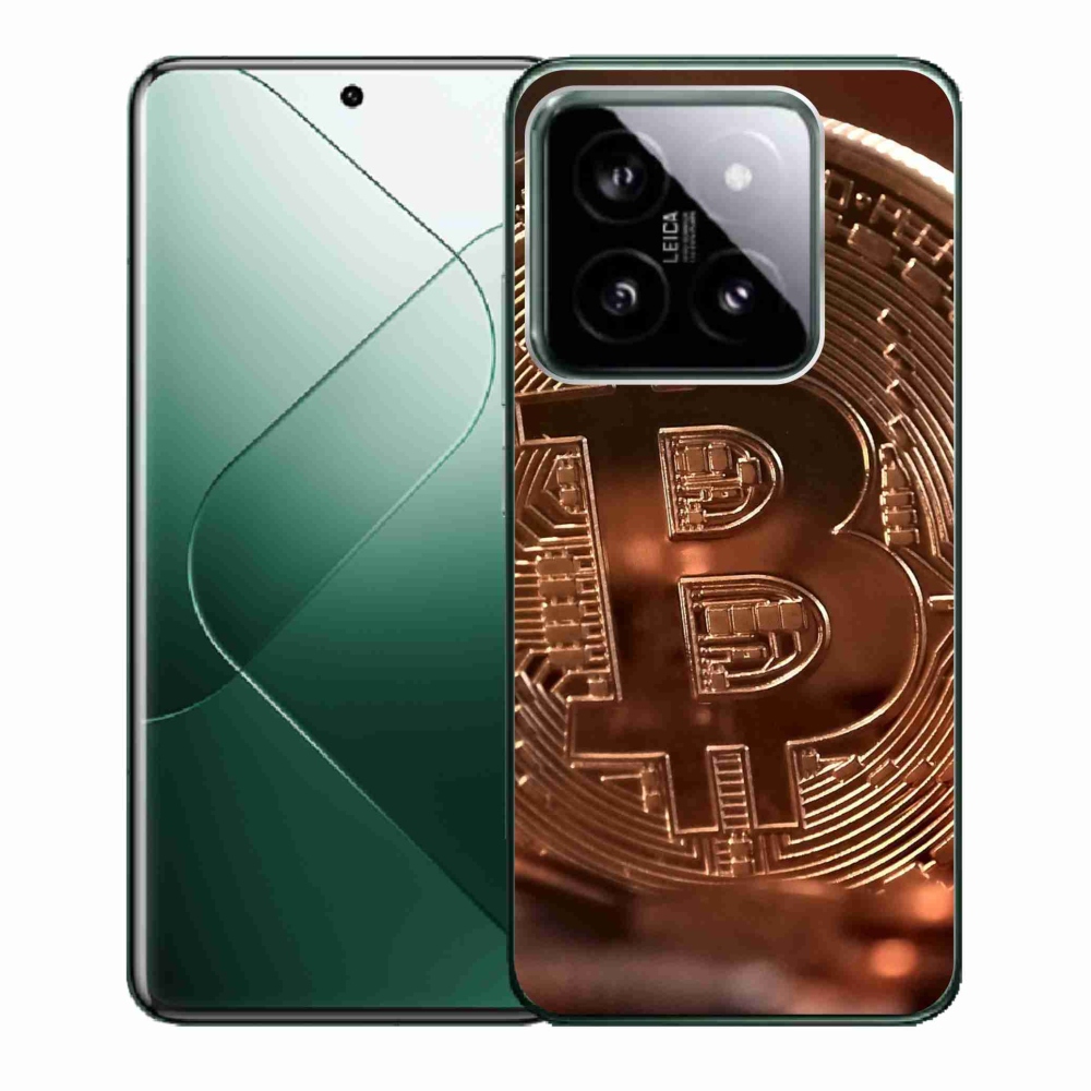 Gélový kryt mmCase na Xiaomi 14 - bitcoin