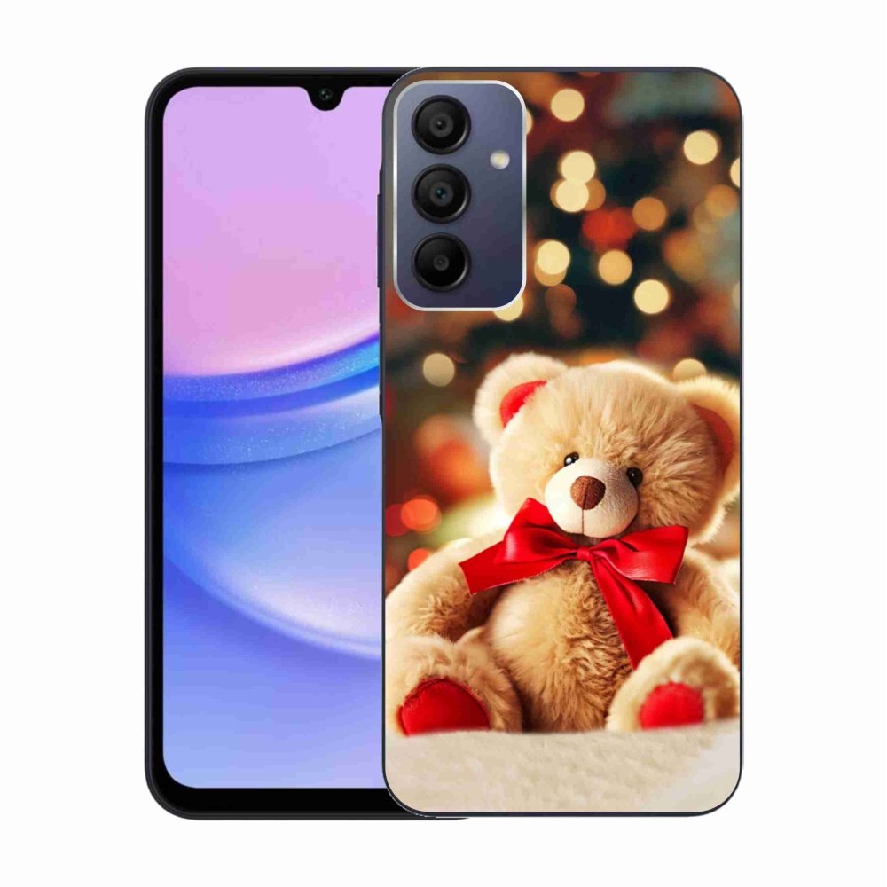 Gélový kryt mmCase na Samsung Galaxy A15 4G/5G - plyšový medvedík