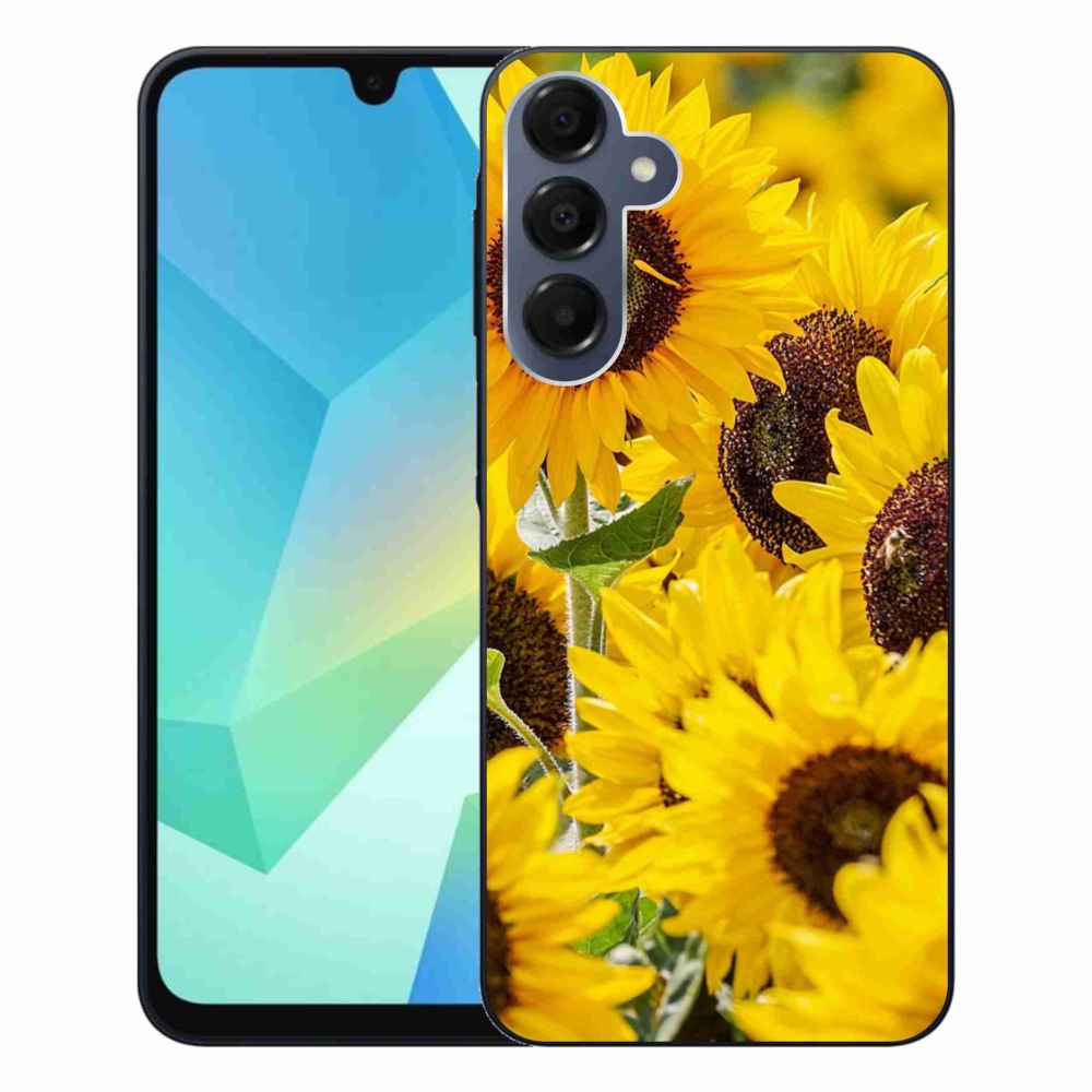 Gélový kryt mmCase na Samsung Galaxy A16 4G/5G - slnečnica