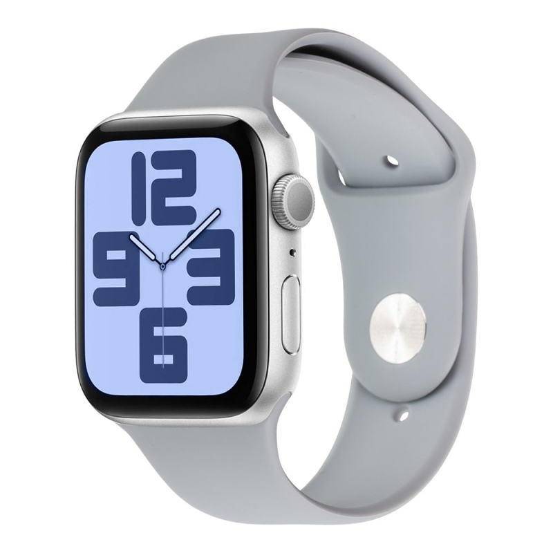 OBAL:ME Silikónový Remienok pre Apple Watch 42-49mm M-L Grey
