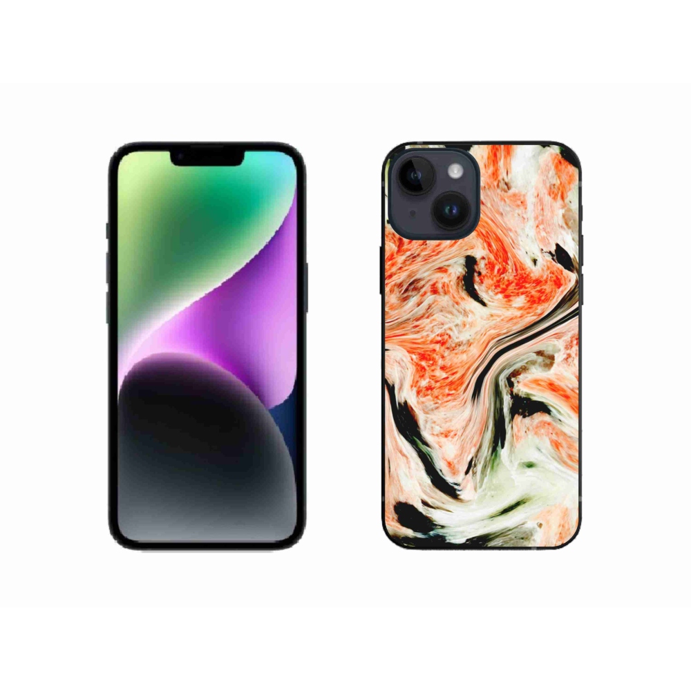 Gélový kryt mmCase na iPhone 14 - abstrakt 25