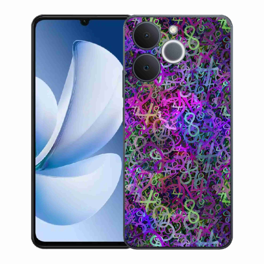 Gélový kryt mmCase na Realme Note 70T - abstraktný motív 25