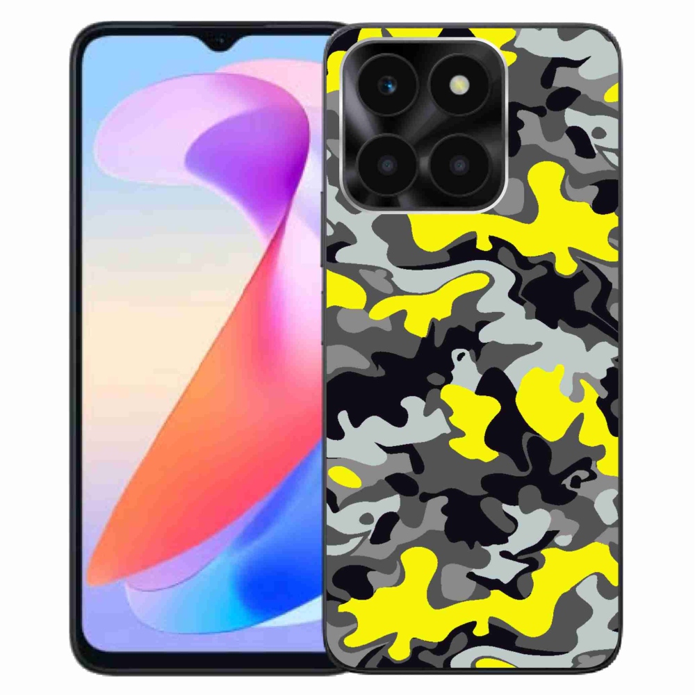 Gélový kryt mmCase na Honor X6a - maskáčový vzor 6