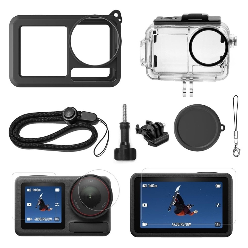 Ochranná sada príslušenstva pre DJI Osmo Action 5 Pro, Action 4 a Action 3 s vodotesným puzdrom