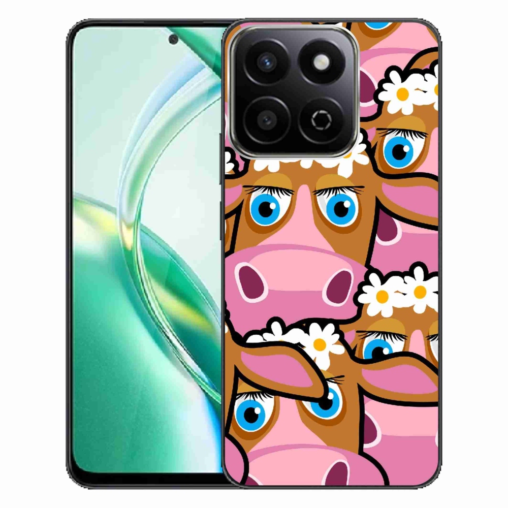 Gélový kryt mmCase na Honor 200 Smart 5G - kreslené kravičky
