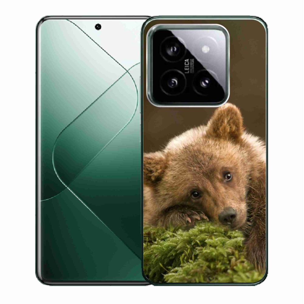 Gélový kryt mmCase na Xiaomi 14 - medveď