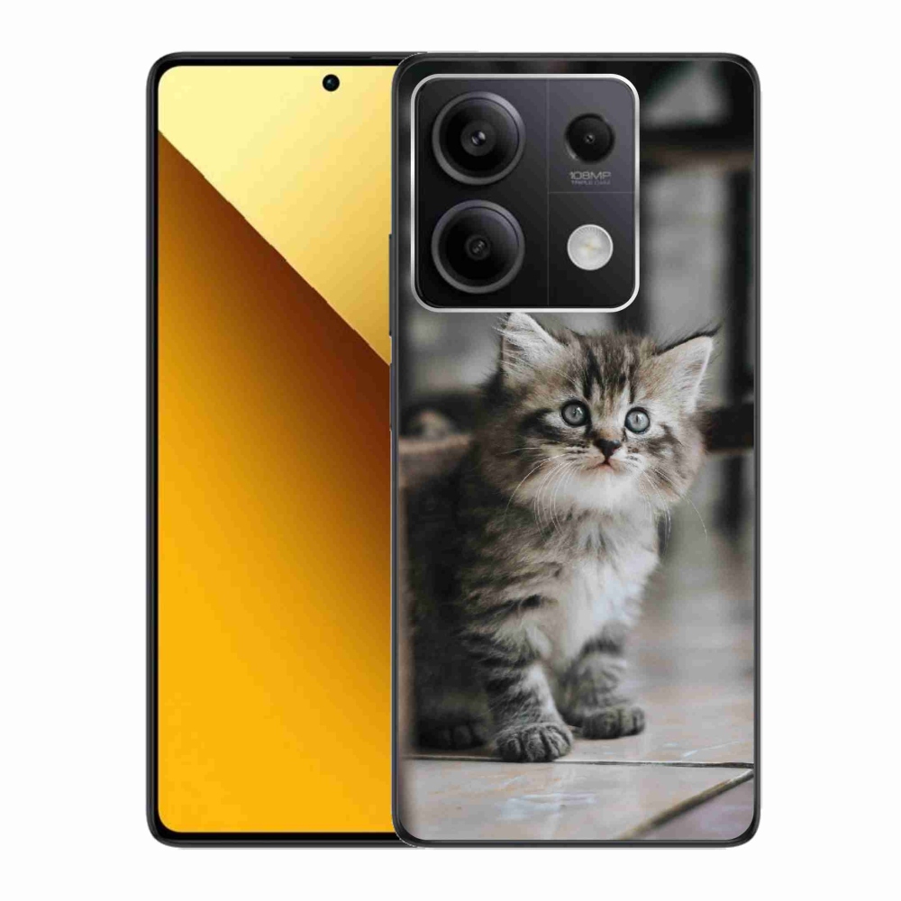 Gélový kryt mmCase na Xiaomi Redmi Note 13 5G - mačiatko