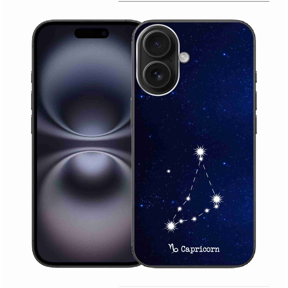 Gélový kryt mmCase na iPhone 16 - súhvezdí Kozorožca