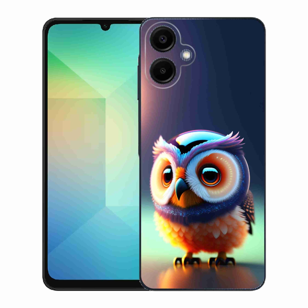 Gélový kryt mmCase na Samsung Galaxy A06 4G - sovička