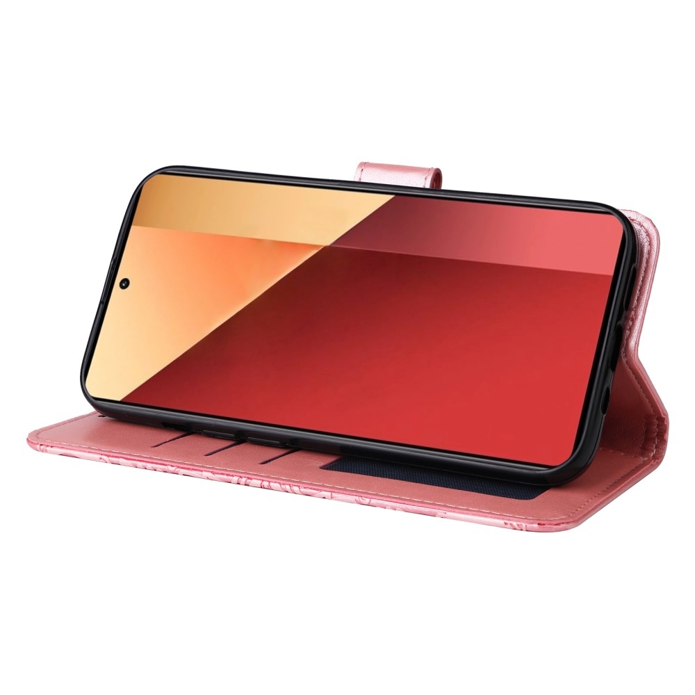 Sunflower knižkové púzdro na Xiaomi Redmi Note 14S/Note 13 Pro 4G/Poco M6 Pro - ružové