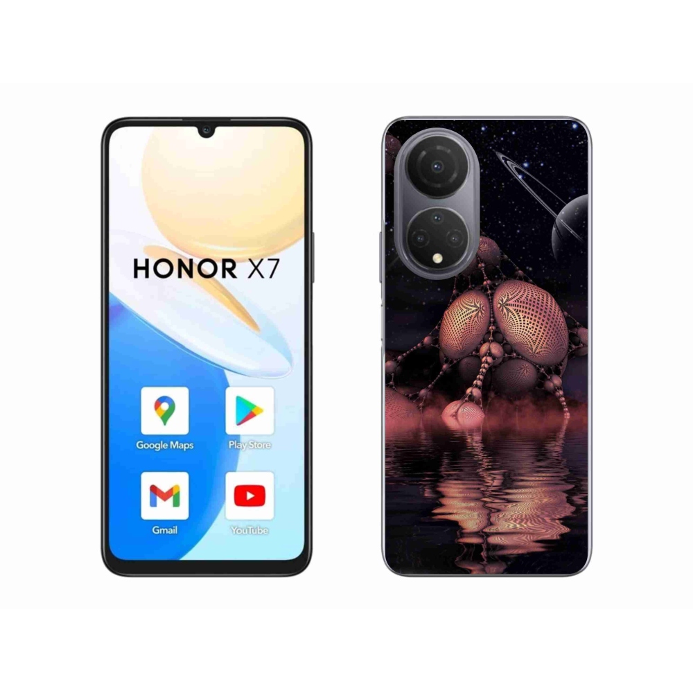 Gélový kryt mmCase na Honor X7 - abstraktný motív 19