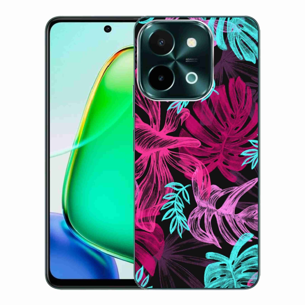 Gélový kryt mmCase na Vivo Y28 - kvety 1