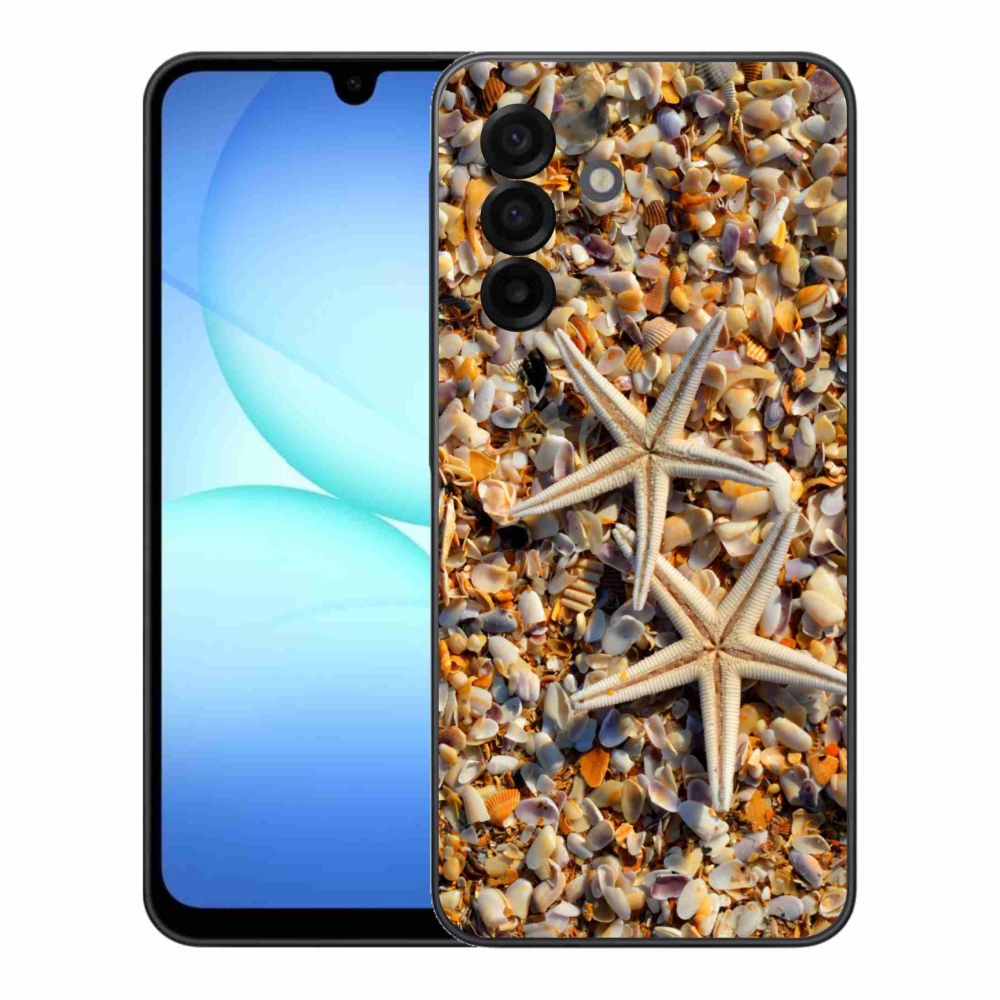 Gélový kryt mmCase na Samsung Galaxy A17 5G - morské hviezdice