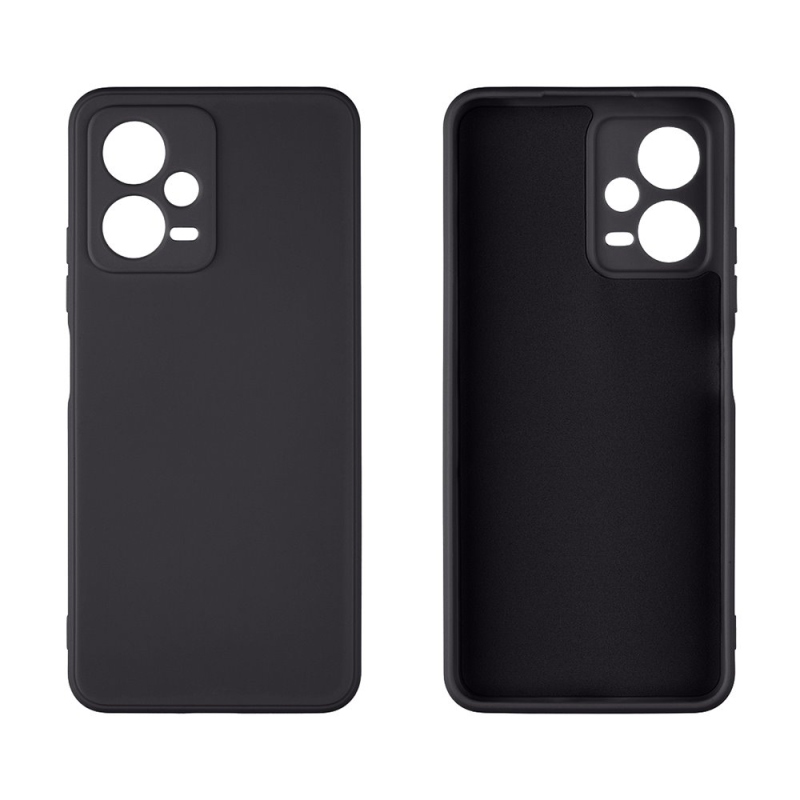 OBAL:ME Matte TPU Kryt pre Xiaomi Redmi Note 12 5G Black