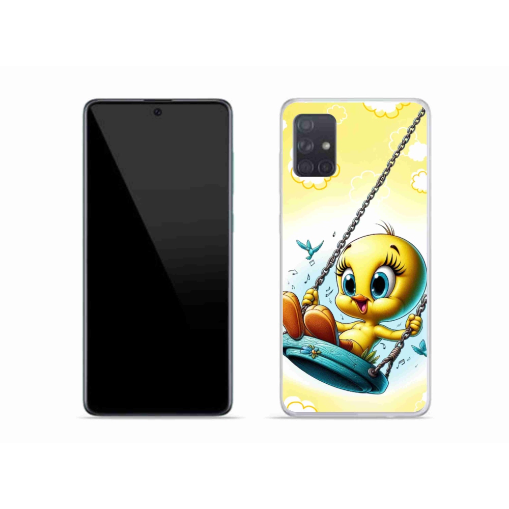 Gélový kryt mmCase na Samsung Galaxy A51 - tweety