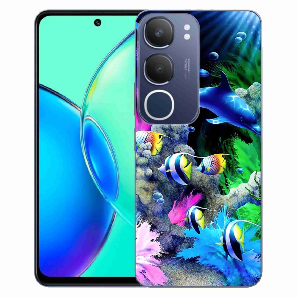 Gélový kryt mmCase na Vivo Y19s - morský svet