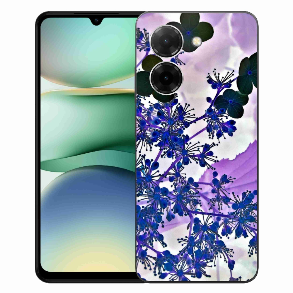 Gélový kryt mmCase na Xiaomi Redmi A5 (171.7x77.8x8.3mm) - kvet hortenzie