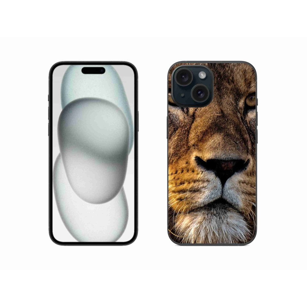 Gélový obal mmCase na iPhone 15 - lev