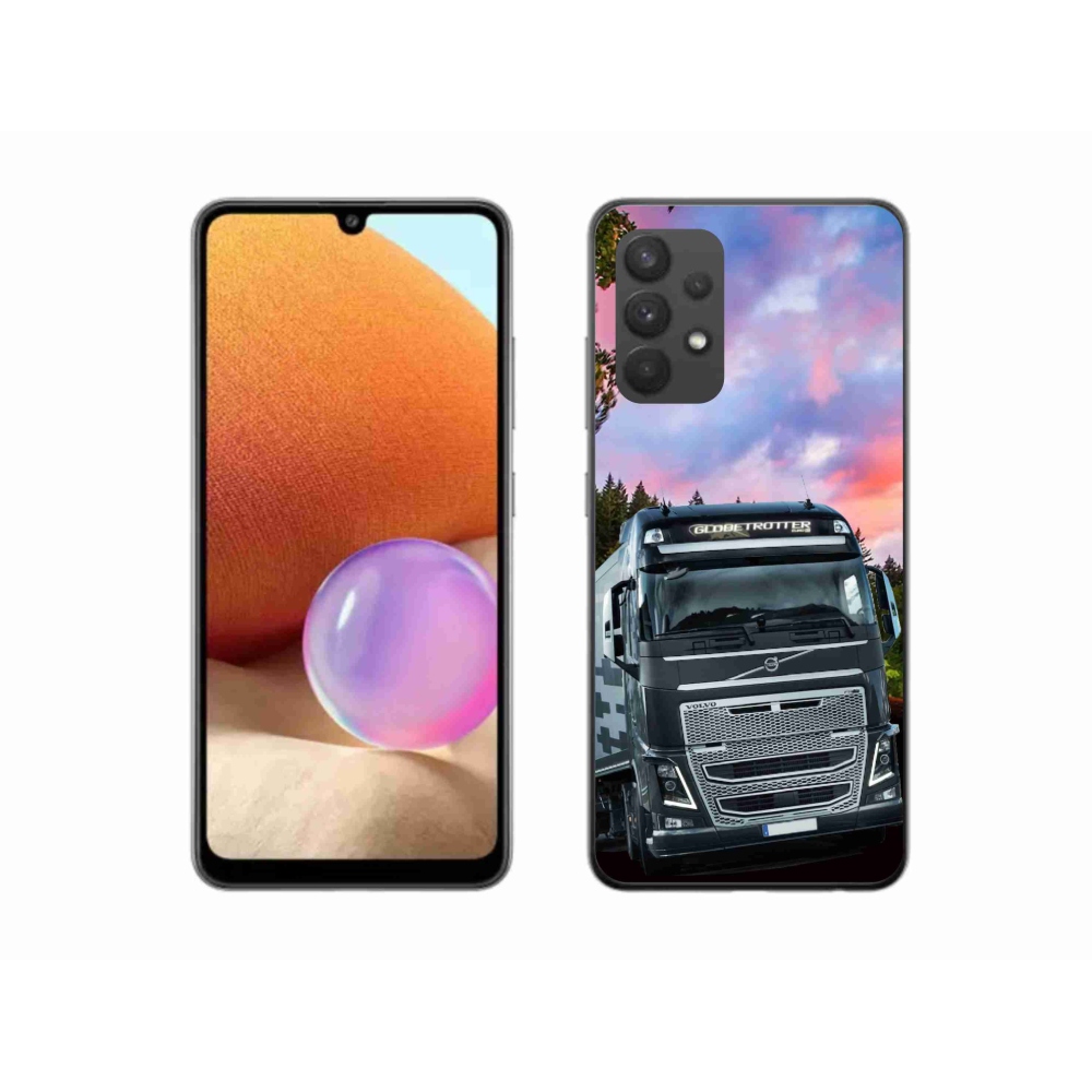 Gélový kryt mmCase na Samsung Galaxy A32 4G - kamión 2