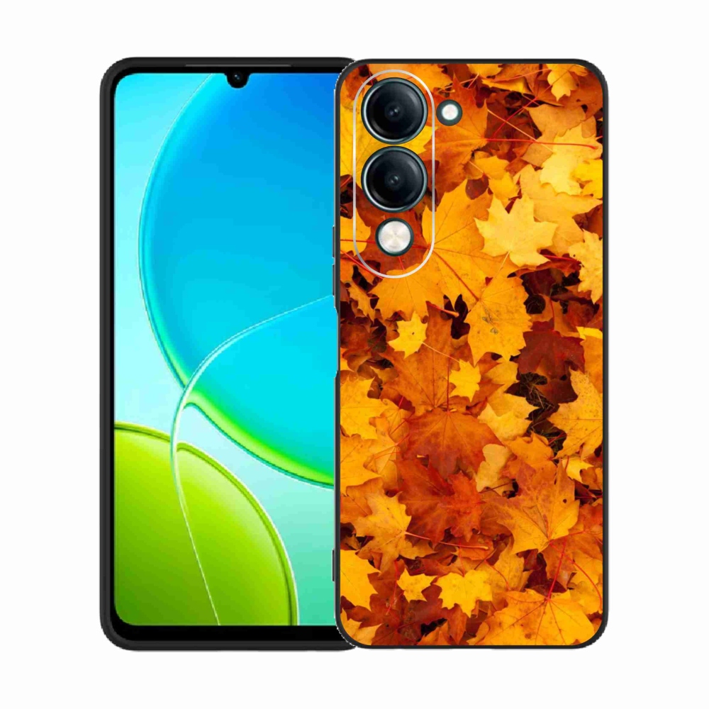 Gélový kryt mmCase na Vivo Y29s 5G - javorové listy