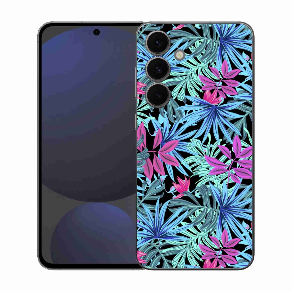 Gélový kryt mmCase na Samsung Galaxy S25 FE - kvety 3