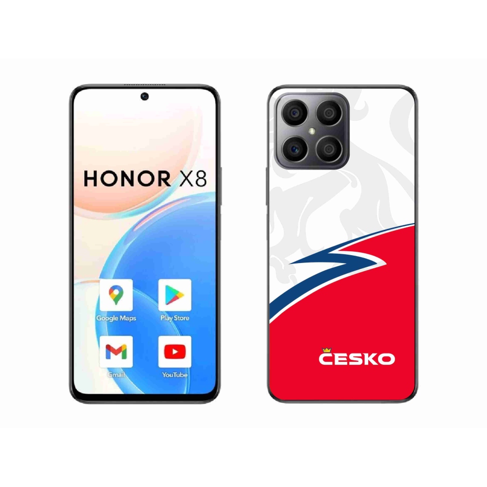 Gélový kryt mmCase na Honor X8 4G - Česko 1