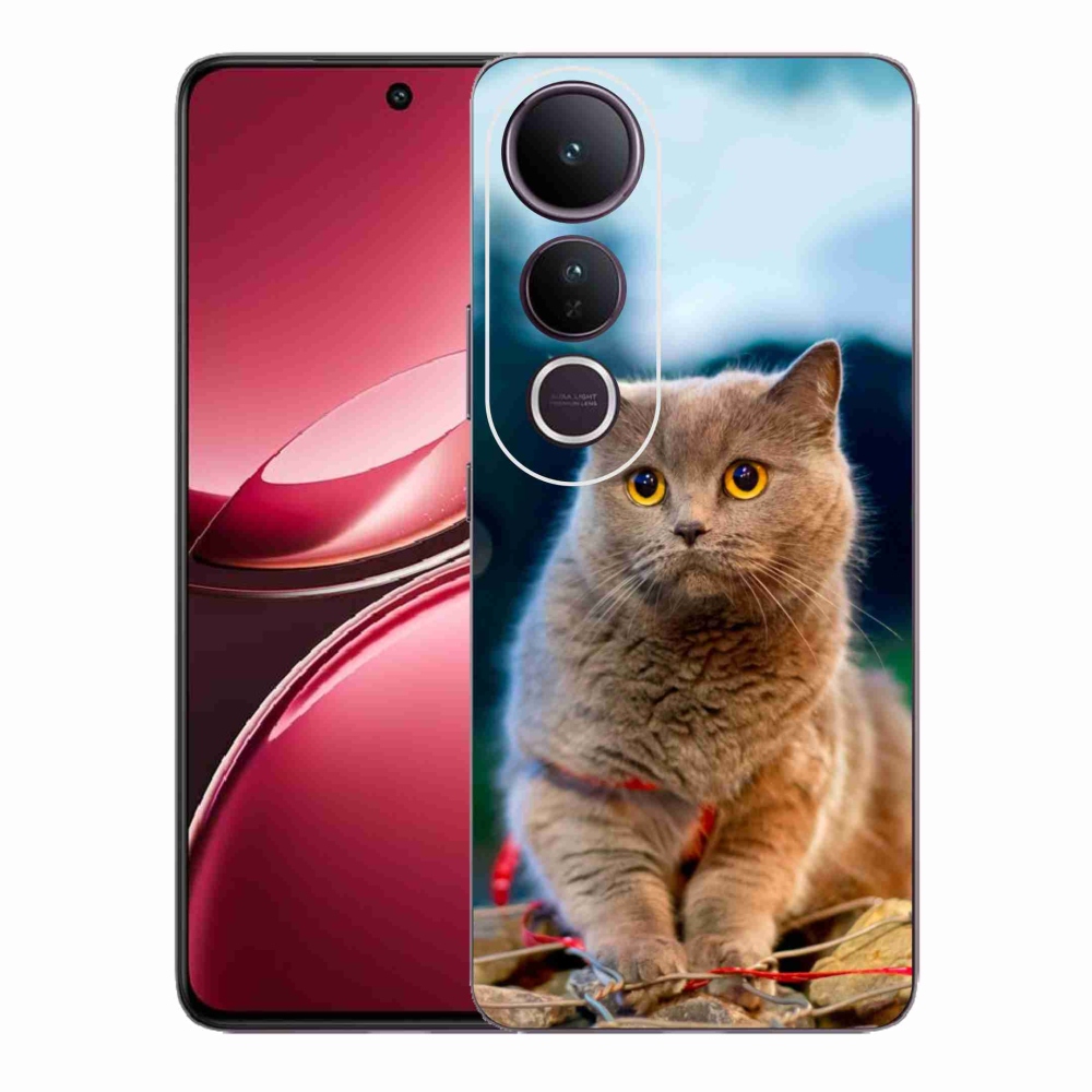 Gélový kryt mmCase na Vivo V50 Lite 4G/5G - britská modrá 2
