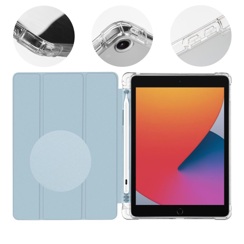 OBAL:ME MistyTab Puzdro pre iPad 10.2 2019/2020/2021 Light Blue