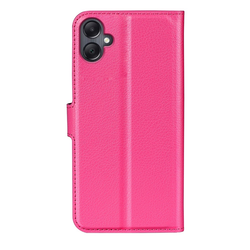 Litchi knižkové púzdro na Samsung Galaxy A06 4G - rose