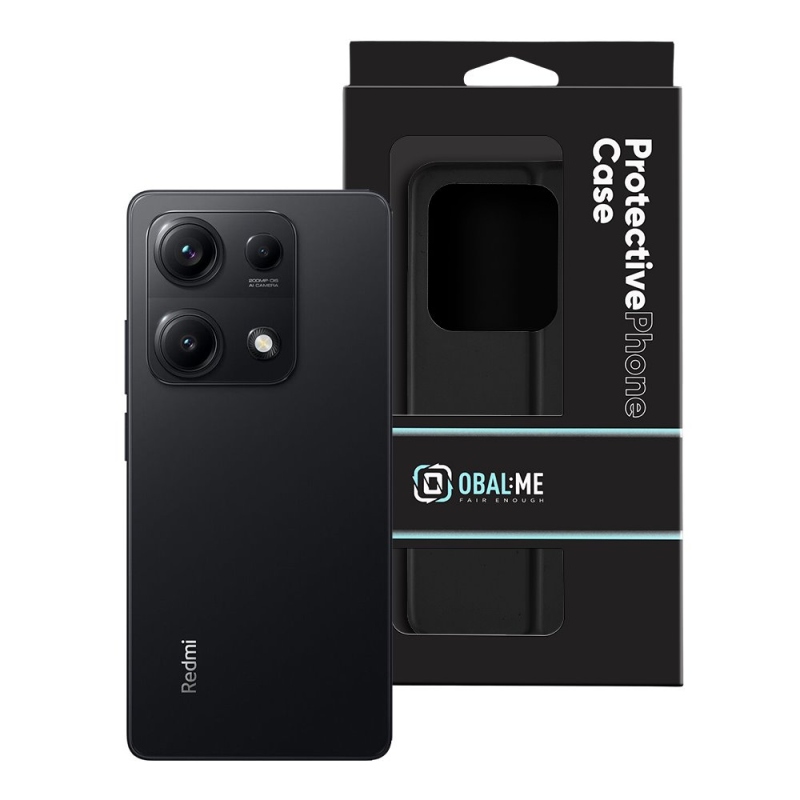 OBAL:ME SmoothTouch Puzdro pre Xiaomi Redmi Note 14S Black
