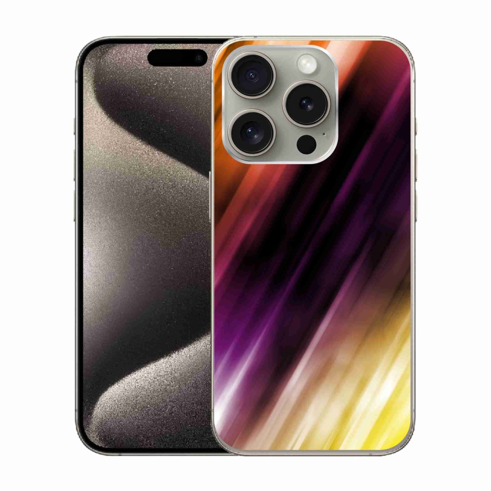 Gélový kryt mmCase na iPhone 15 Pro - abstraktný vzor 5