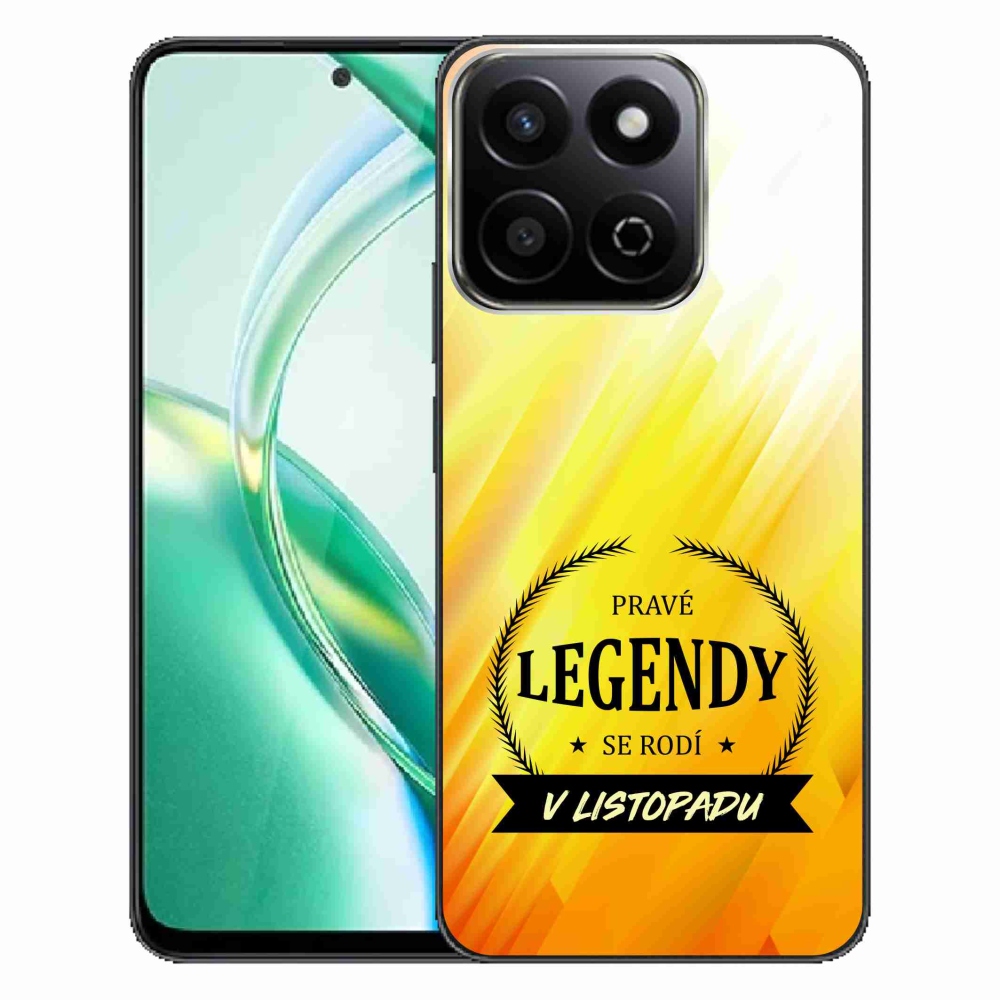 Gélový kryt mmCase na Honor 200 Smart 5G - legendy v novembri žlté pozadie