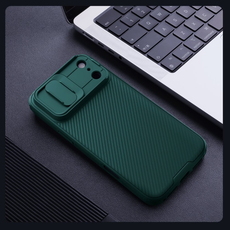Nillkin CamShield PRO Zadný kryt pre Apple iPhone 17 Pro Max Dark Green