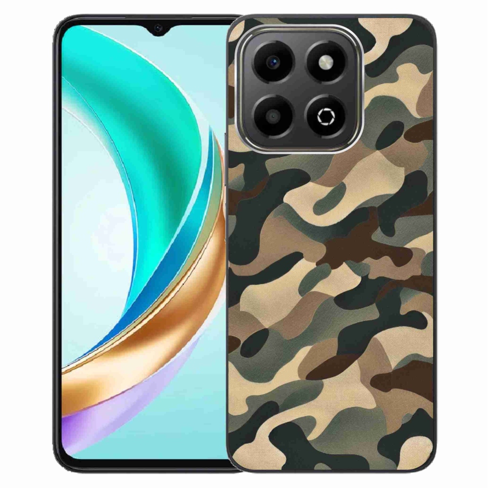 Gélový kryt mmCase na Honor X6b - maskáčový vzor 11