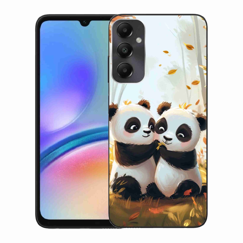 Gélový kryt mmCase na Samsung Galaxy A05s - pandy