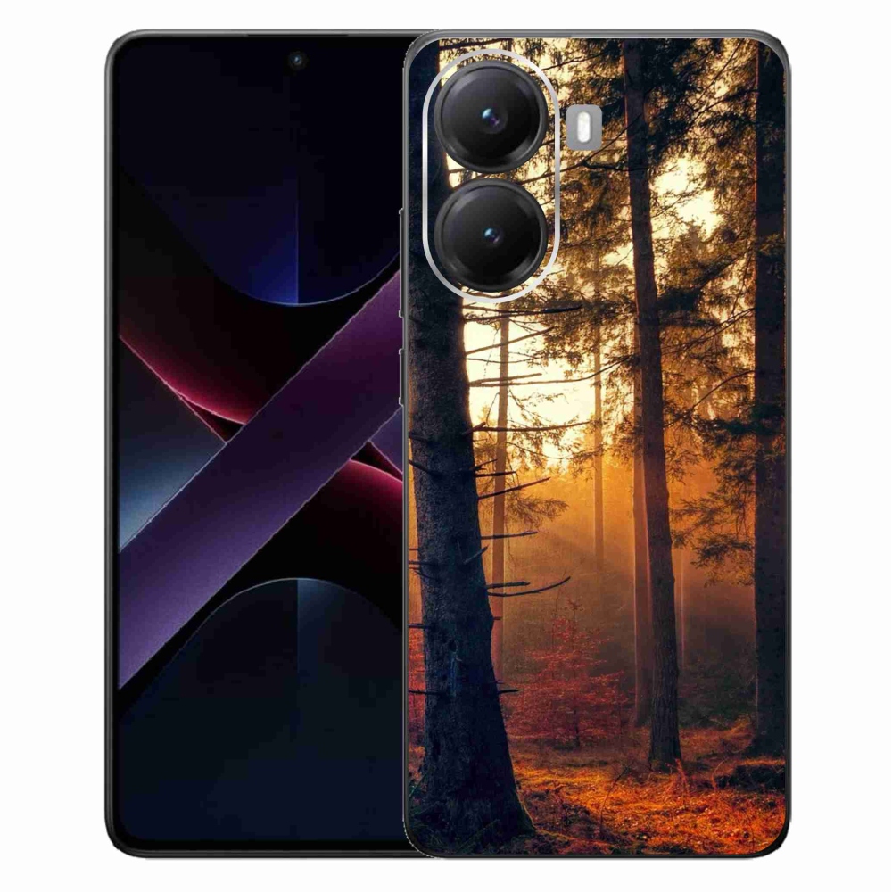 Gélový kryt mmCase na Xiaomi Poco X7 Pro 5G - les