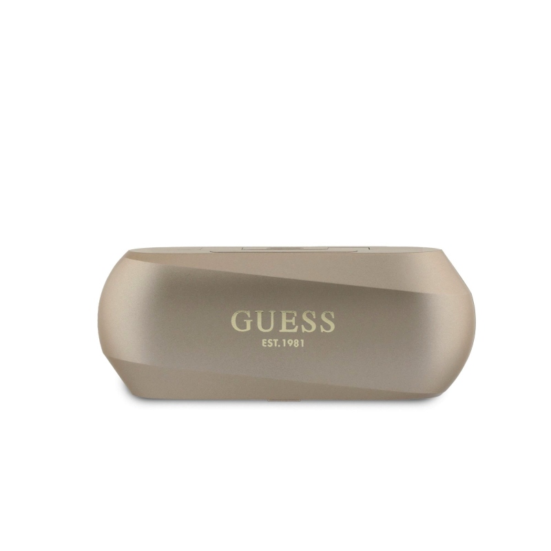 Guess Elongated Metallic ENC TWS Bezdrôtové Slúchadlá Gold