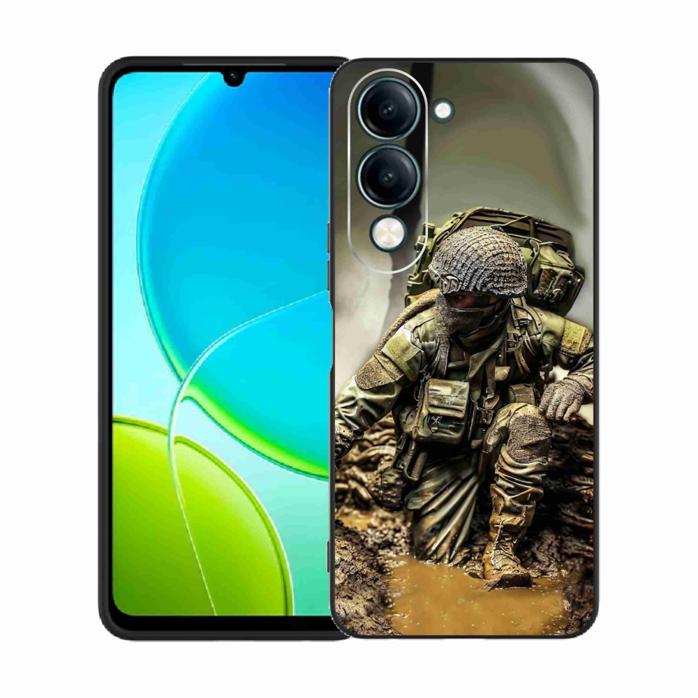 Gélový kryt mmCase na Vivo Y29s 5G - vojak