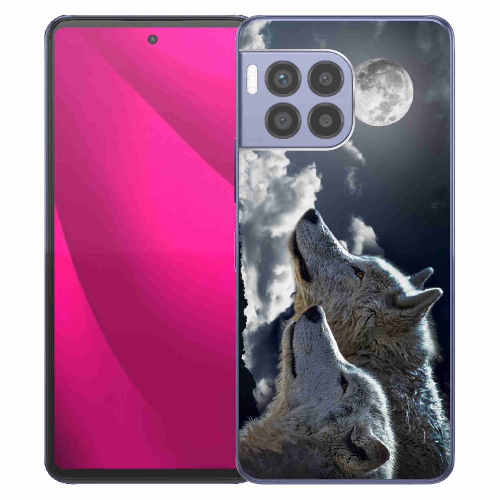 Gélový kryt mmCase na T-Mobile T Phone 2 Pro - vlci