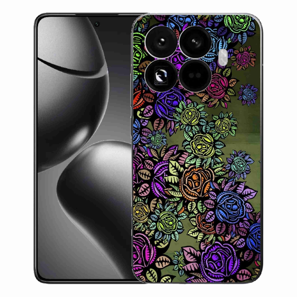 Gélový kryt mmCase na Xiaomi 15T Pro - kvety 6