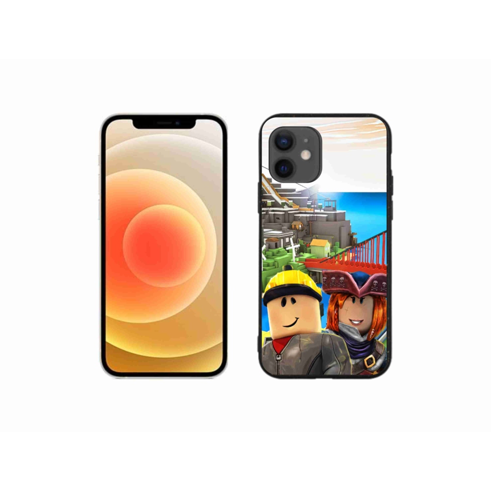 Gélový kryt mmCase na iPhone 12 mini - roblox 1