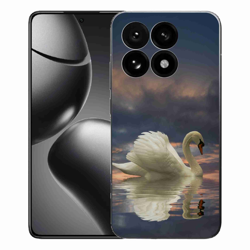 Gélový kryt mmCase na Xiaomi 15T - labuť