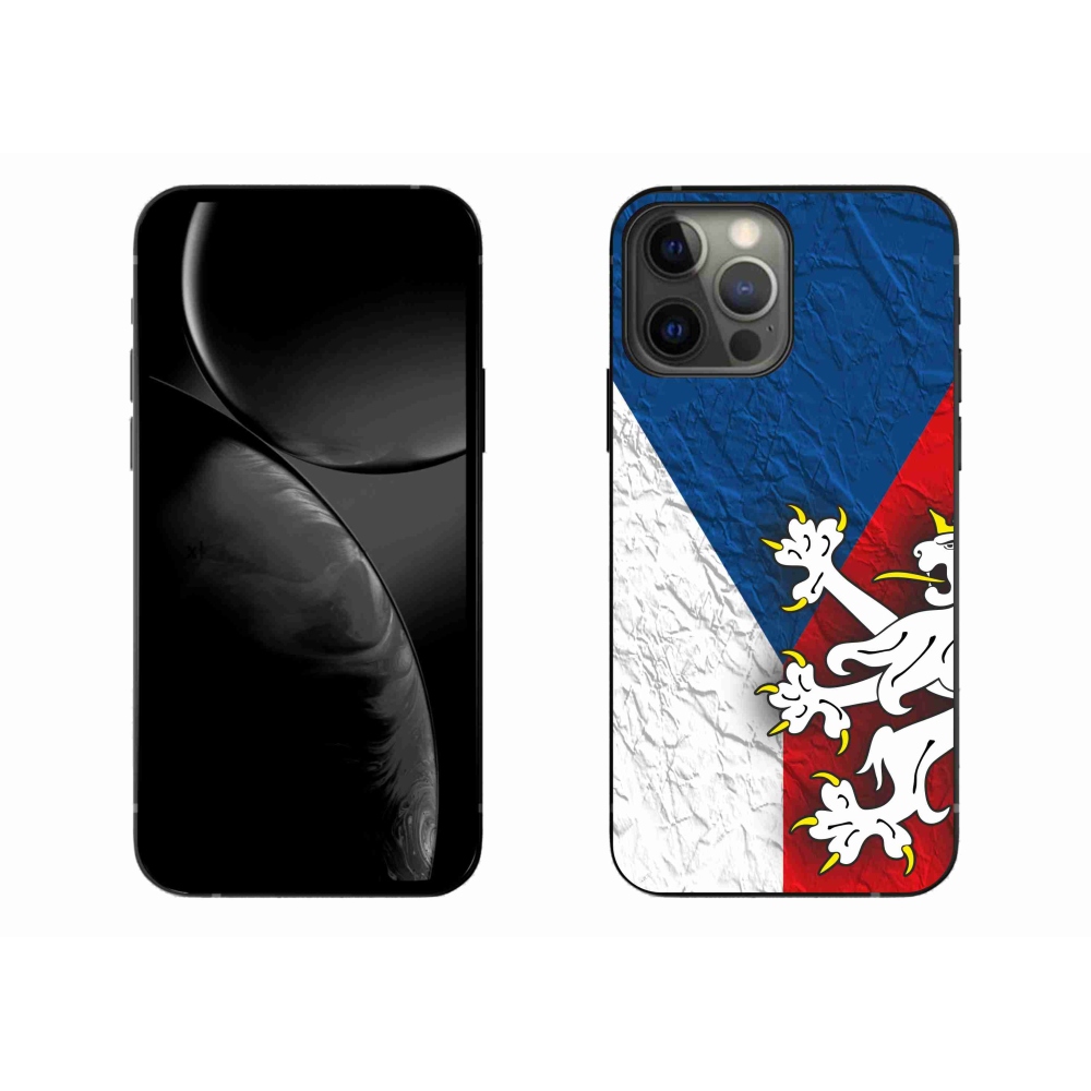 Gélový kryt mmCase na iPhone 13 Pro Max 6.7 - česká vlajka 1